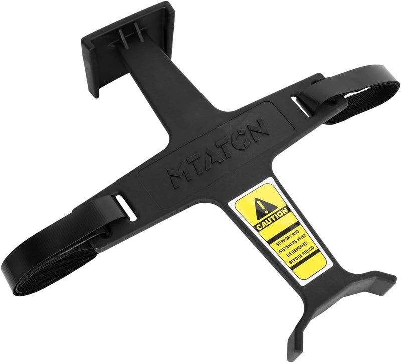 RUTU Motorcycle Fork Saver,10.9 Inches Universal Fork Guard for XC-W 250 CR80 CR250 CRF450R XR650R DRZ400S KLX 300R,Fork Support Guard Transportation Protector with 2 Binding Straps (Black) - Image 1